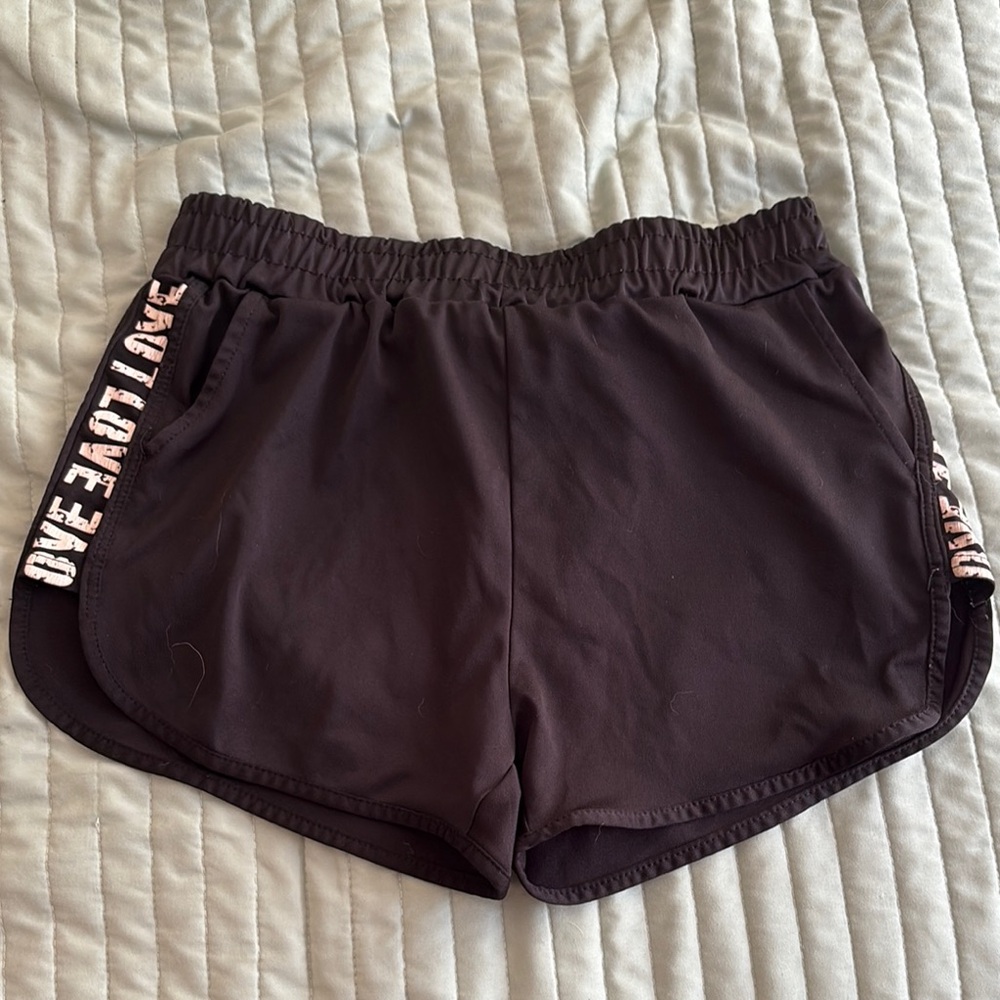 Women's Black Athletic Shorts